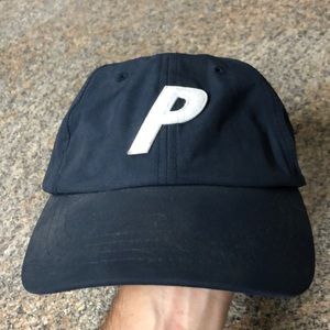 Palace 5 Panel Navy Blue Hat